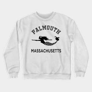 Falmouth Cape Cod Mermaid Vacation Souvenir Crewneck Sweatshirt